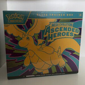 POKEMON Mega Evolution Ascended Heroes REGULAR Elite Trainer ETB Box ON HAND